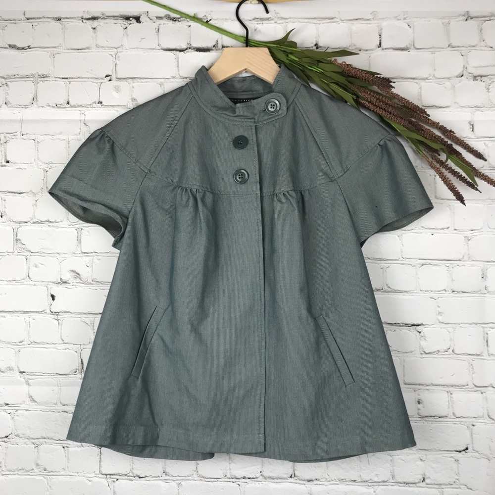 Grace Elements Short Sleeve Button Jacket